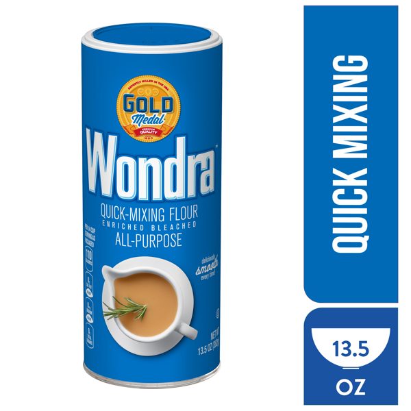 Gold Medal Wondra Quick Mixing All Purpose Flour, 13.5 oz