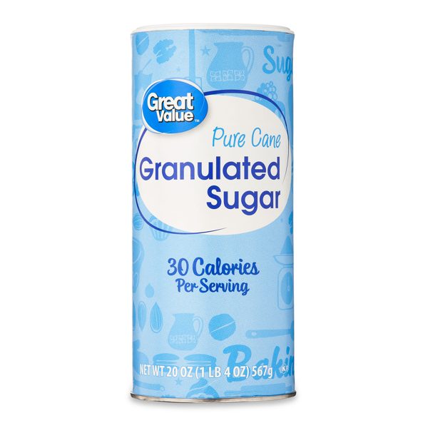 Great Value Sugar Cannister, 20 oz