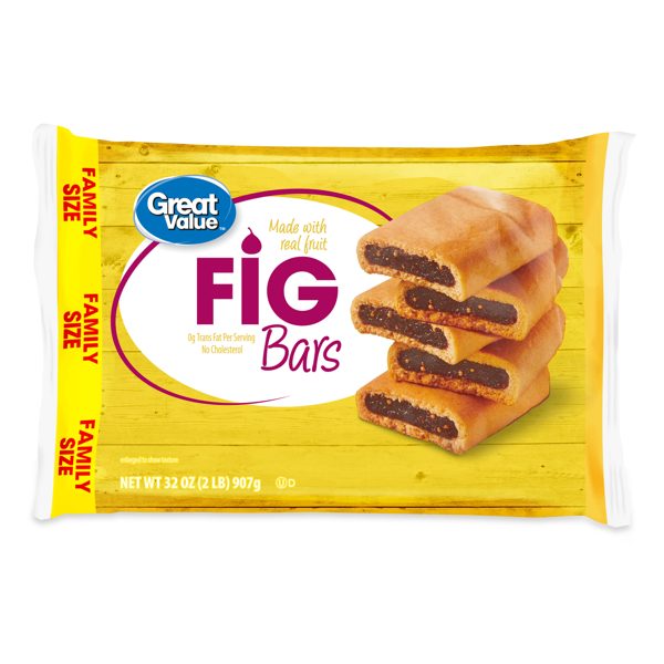 Great Value Fig Bars, 32 oz