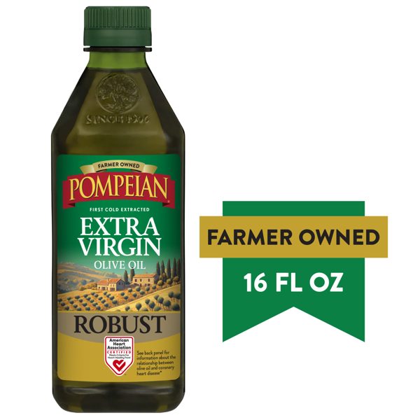 Pompeian Robust Extra Virgin Olive Oil - 16 fl oz