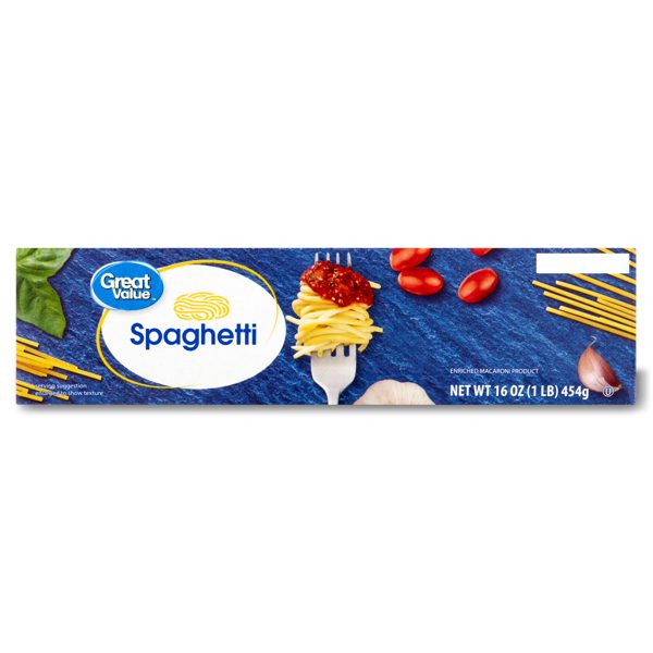 Great Value Spaghetti, 16 oz