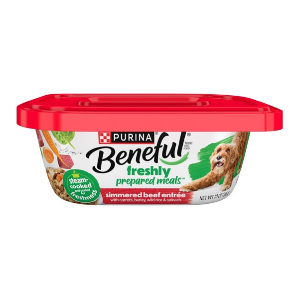 Purina Beneful Wet Dog Food Freshly Prepared Meals, Dog Food Fresh With Gravy, 10 oz.