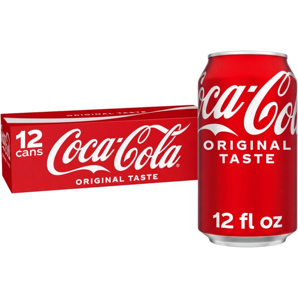 Coca-Cola Soda Pop Fridge Pack Cans, 12 fl oz, 12 Pack