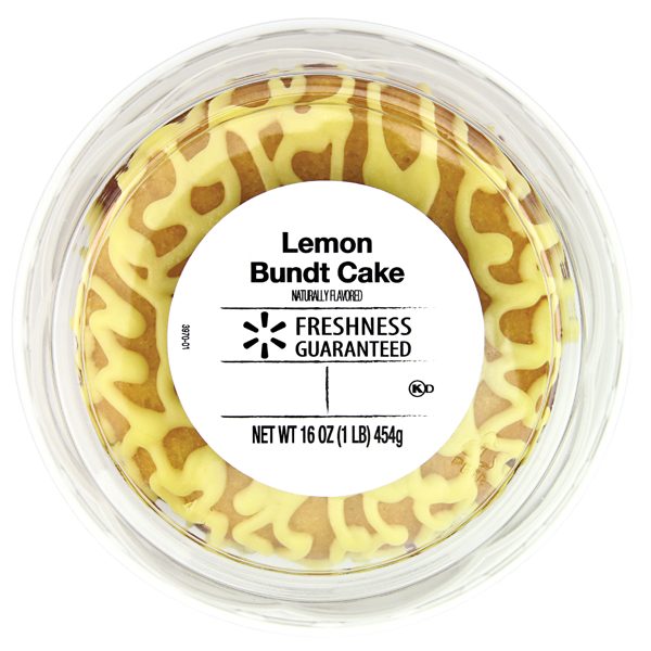 Freshness Guaranteed Lemon Flavored Bundt Cake, 16 oz, Shelf Stable