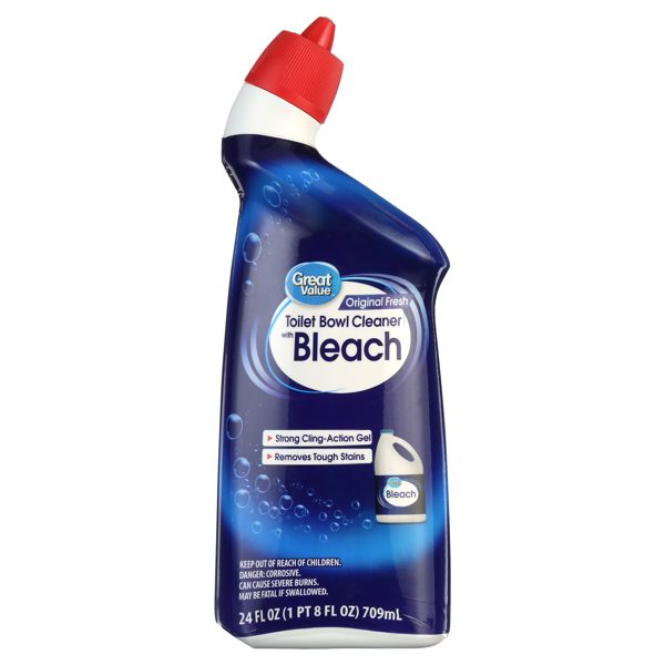 Great Value Toilet Bowl Cleaners, Fresh Scent, 24 fl oz
