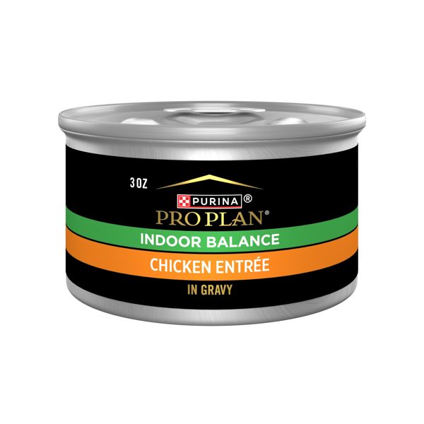 Purina Pro Plan Indoor Balance Chicken Cat Food Wet Entree In Gravy