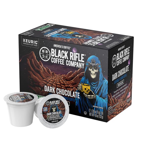 Black Rifle Coffee Company Dark Chocolate K-Cup Pods, 12 Ct