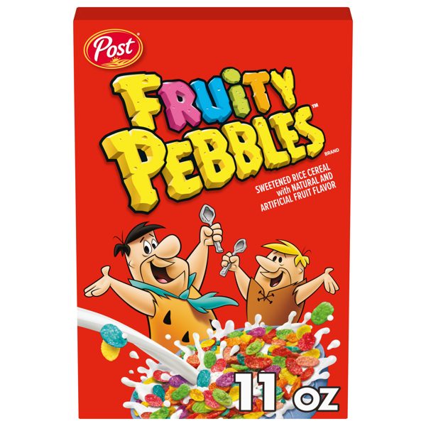 Fruity PEBBLES Gluten Free Breakfast Cereal for Kids, 11 oz Box