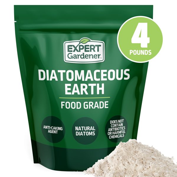 Expert Gardener Diatomaceous Earth Food Grade Powder, 4 lb Bag