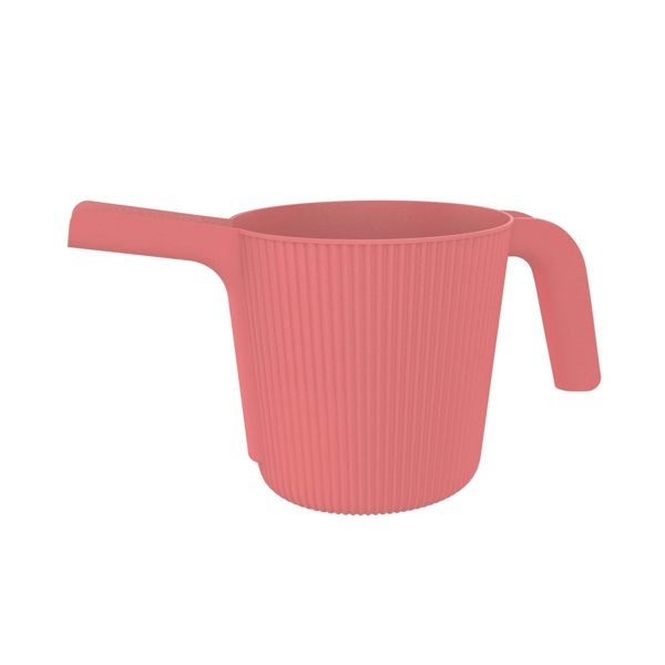 Expert Gardener 0.5 gal. Resin Watering Can, Coral Peony