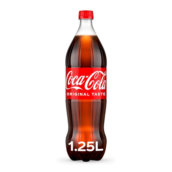 Coca-Cola Soda Pop Bottle, 1.25 Liters