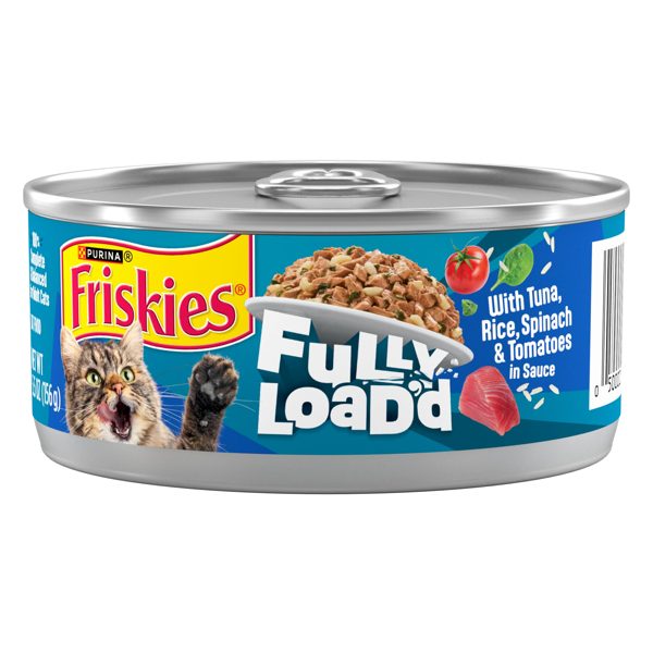 Purina Friskies Fully Load’d Tuna Flavor Wet Cat Food, 5.5 oz Can