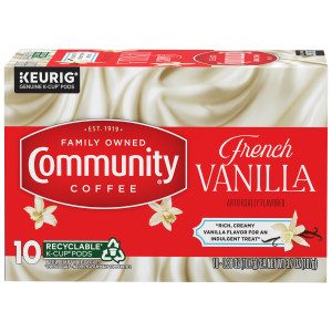Community® Coffee French Vanilla Single-Serve Cups 10 Count Box