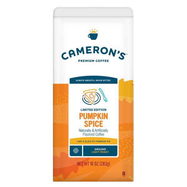 Cameron's Coffee Pumpkin Spice Ground 10 oz