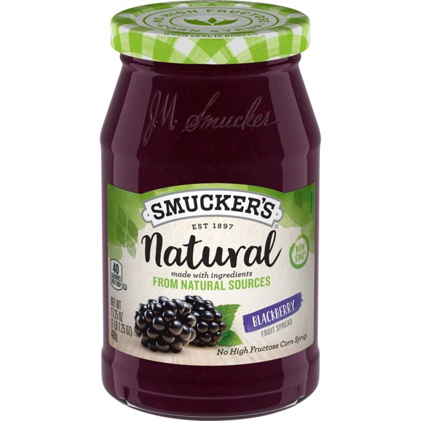 Smucker's Natural Blackberry Fruit Spread, 17.25 oz