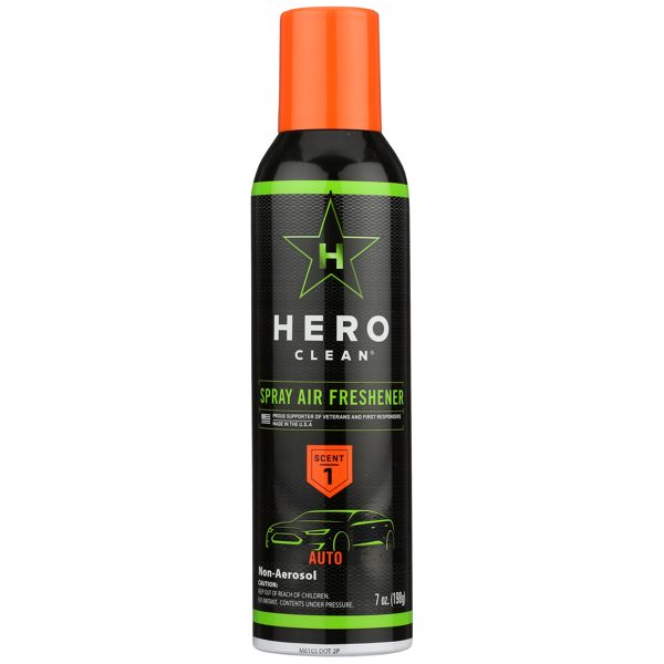 Hero Clean Odor Eliminating Air Freshener Spray, Scent 1, 7-Ounce