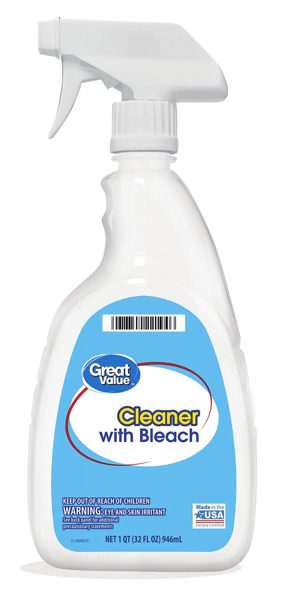 Great Value Cleaner with Bleach, 32 fl oz