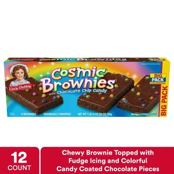 Snack Cakes, Little Debbie Big Pack COSMIC® Brownies