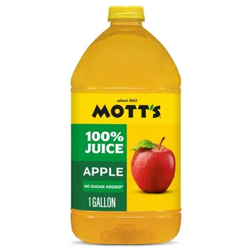 Mott's 100% Apple Juice, 1 Gal, Bottle