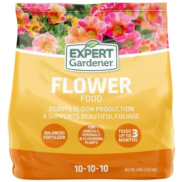 Expert Gardener Flower Plant Food Fertilizer 10-10-10, 8 lb.