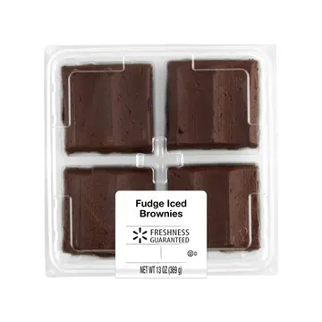 Freshness Guaranteed Fudge Iced Brownie, 13 oz, 4 Count