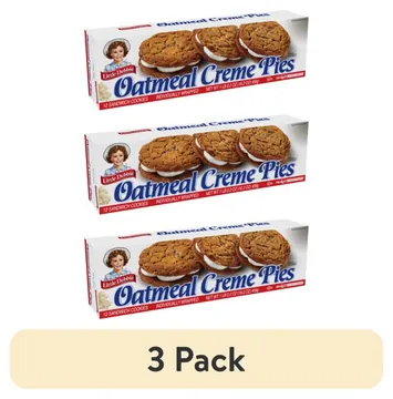 (3 pack) Little Debbie Family Pack Oatmeal Creme Pies