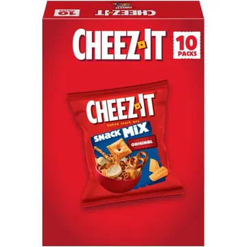 Cheez-It Original Snack Mix, Lunch Snacks, 10 Count