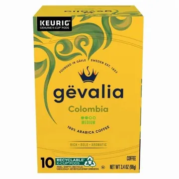 Gevalia Colombia Medium Roast K-Cup Coffee Pods, 10 CT