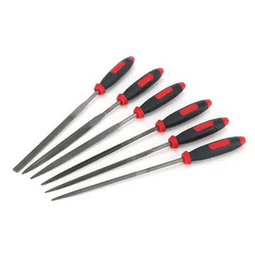 Hyper Tough 6-Piece Needle File Set 8TR0028G, 0.18lbs, New Condition