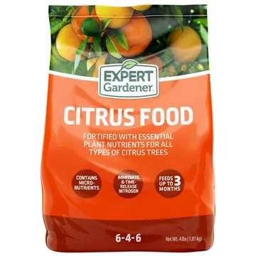 Expert Gardener Citrus Plant Food Fertilizer, 6-4-6, 4 lb