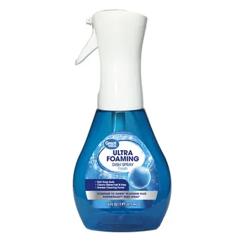 Great Value Ultra Foaming Dish Spray Dish Soap, Fresh Scent, 16 fl oz