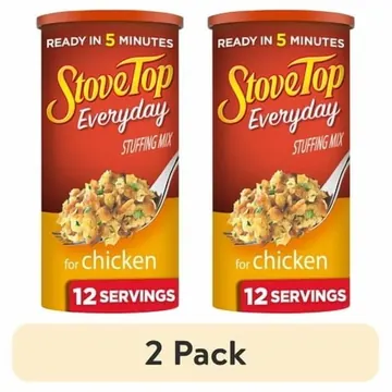 (2 pack) Stove Top Everyday Stuffing Mix for Chicken, 12 oz Canister