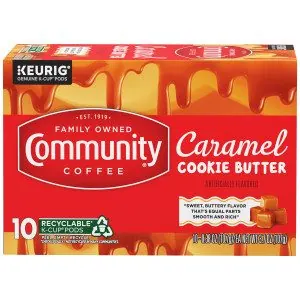Community® Coffee Caramel Cookie Butter Single-Serve Cups 10 Count Box