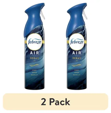 (2 pack) Febreze Air Freshener Spray, Odor-Fighting Room Spray, Ocean, 8.8oz