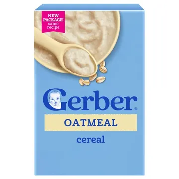 Gerber Baby Cereal, Oatmeal for Babies, Infant Cereal, Baby Breakfast, Stage 1 1 lb.