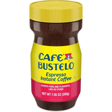 Cafe Bustelo Espresso Instant Coffee, 7.05 oz Jar