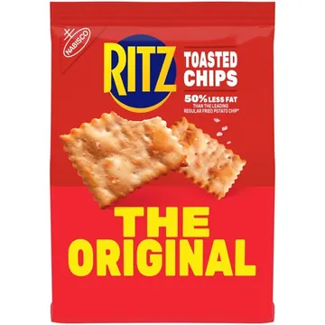 RITZ Toasted Chips The Original Crackers, Party Snacks, 8.1 oz