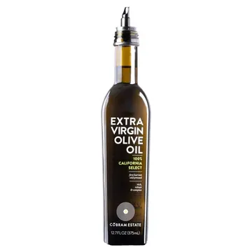 Cobram Estate 100% California Select Extra Virgin Olive Oil, 12.7 fl oz Bottle – First Harvest Cold Pressed, Easy-Pour Cooking Oil