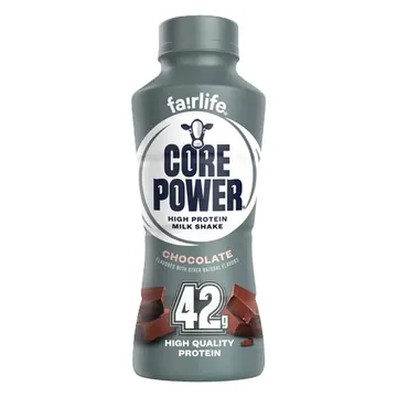 Core Power High Protein Shake, Chocolate, 42g Bottle, 14 fl oz