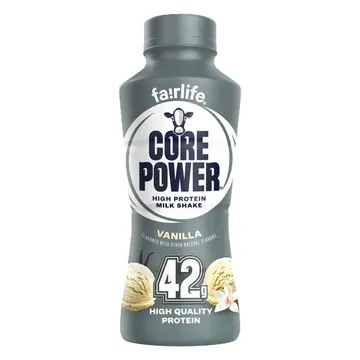 Core Power High Protein Shake, Vanilla, 42g Bottle, 14 fl oz