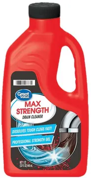 Great Value Max Strength Drain Cleaner, 32 fl oz