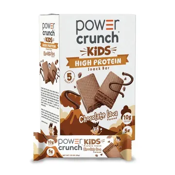 Power Crunch KIDS Chocolate Lava Bars 5.6 oz